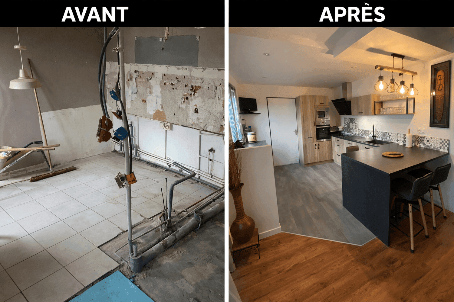 Rénovation cuisine en Vendée — Projego