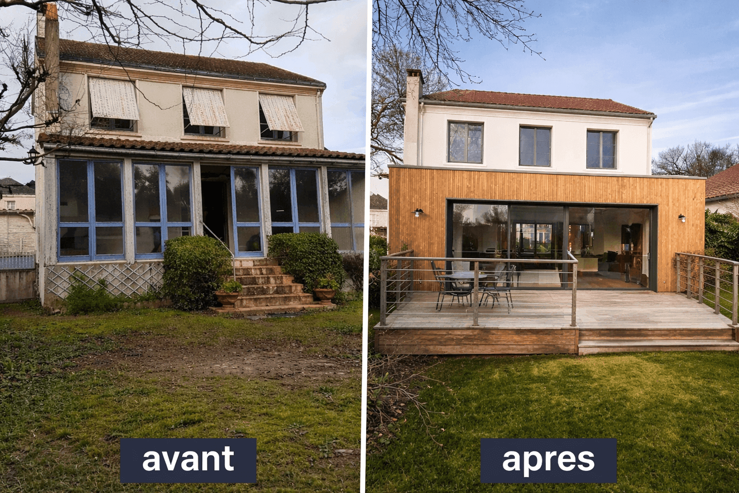 Extension et rénovation maison Vendée — Projego
