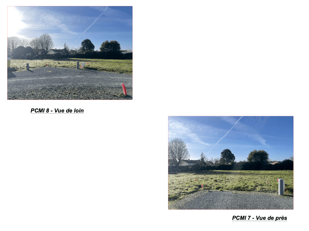 Exemple de photographies d'environnement proche et lointain DPC7